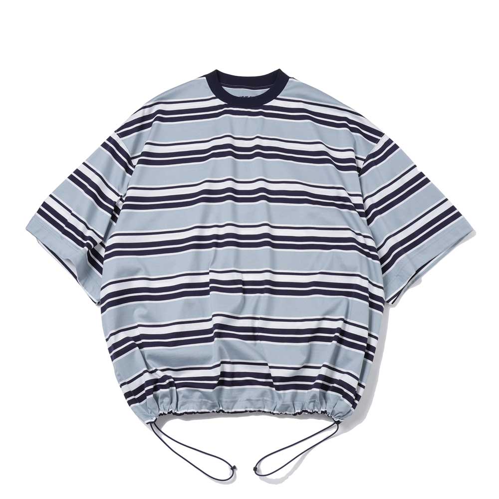 is-ness / BALLOON BORDER T-SHIRT